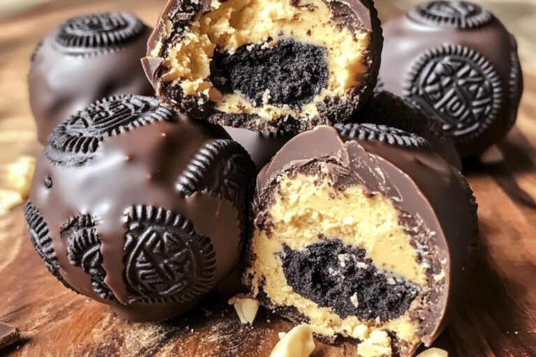 Peanut Butter Oreo Cookie Balls Recipe