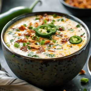 Spicy Jalapeno Popper Soup Recipe