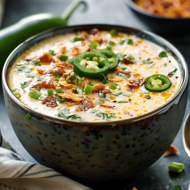 Spicy Jalapeno Popper Soup Recipe