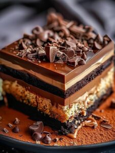 Luxurious Layered Chocolate Delight Recipe