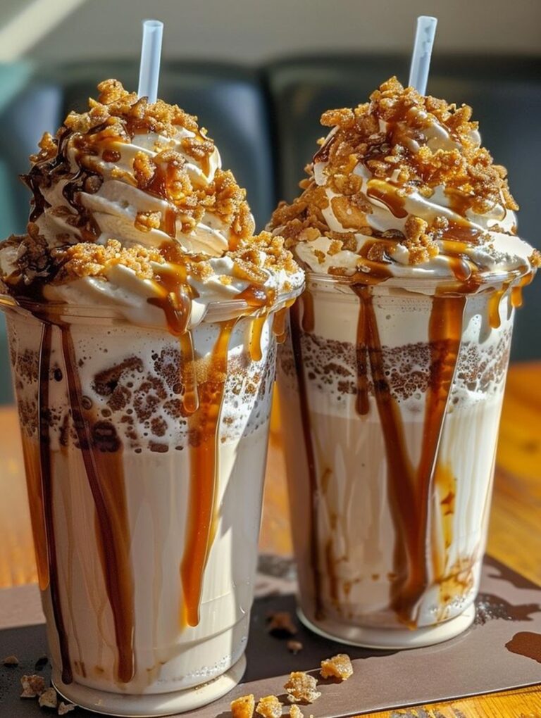 Caramel Crunch Freakshakes Recipe