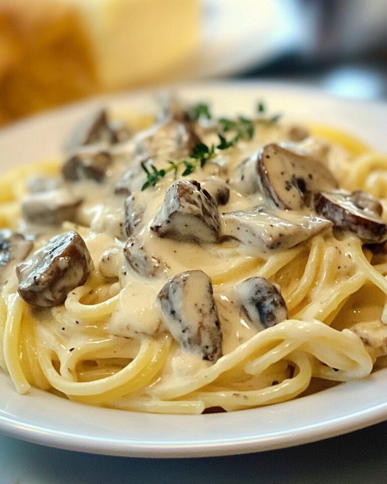 Morel Mushroom Cream Sauce with Pasta Recipe