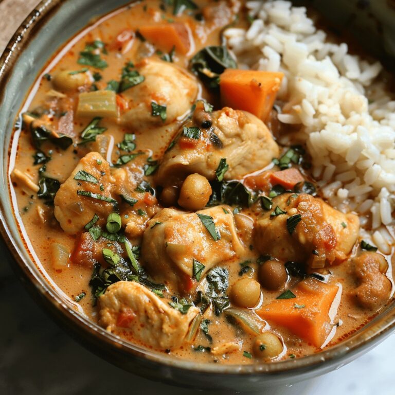 West African Peanut Stew With Chicken And Sweet Potatoes Recipe