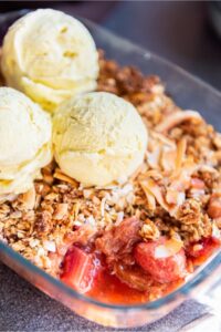 Rhubarb Crumble Recipe
