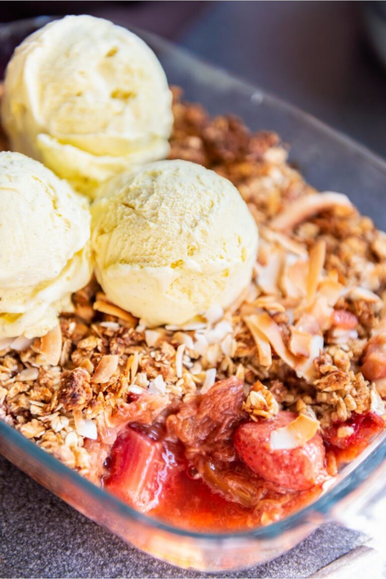 Rhubarb Crumble Recipe