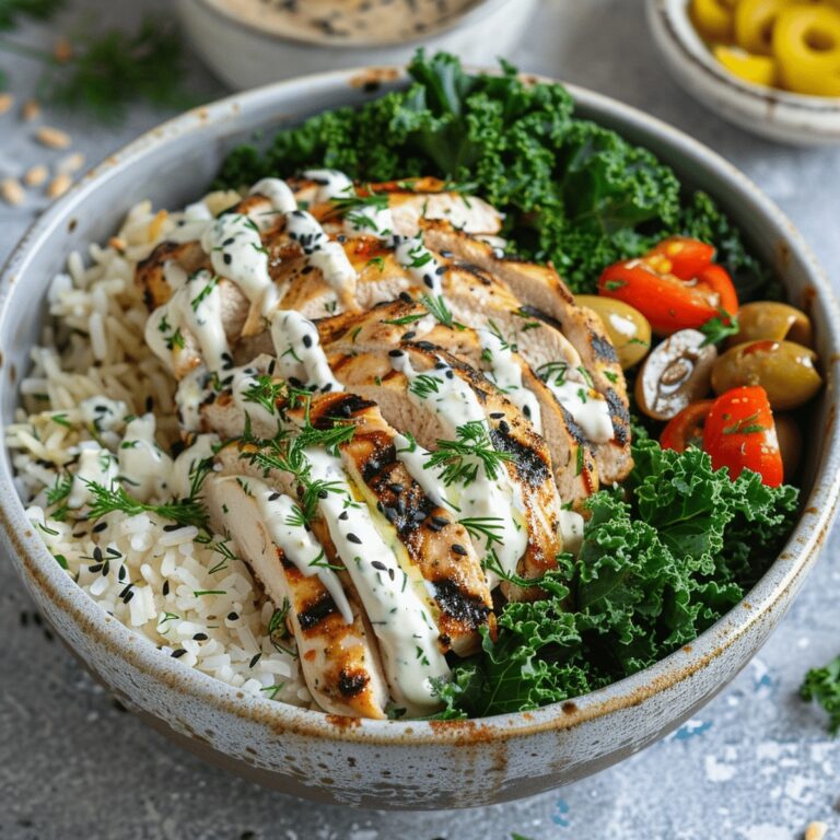 Greek Chicken Bowls Recipe