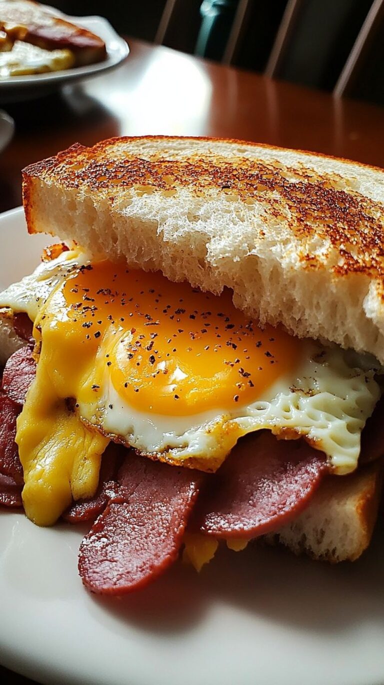 Bologna, Egg & Cheese Sandwiches Recipe