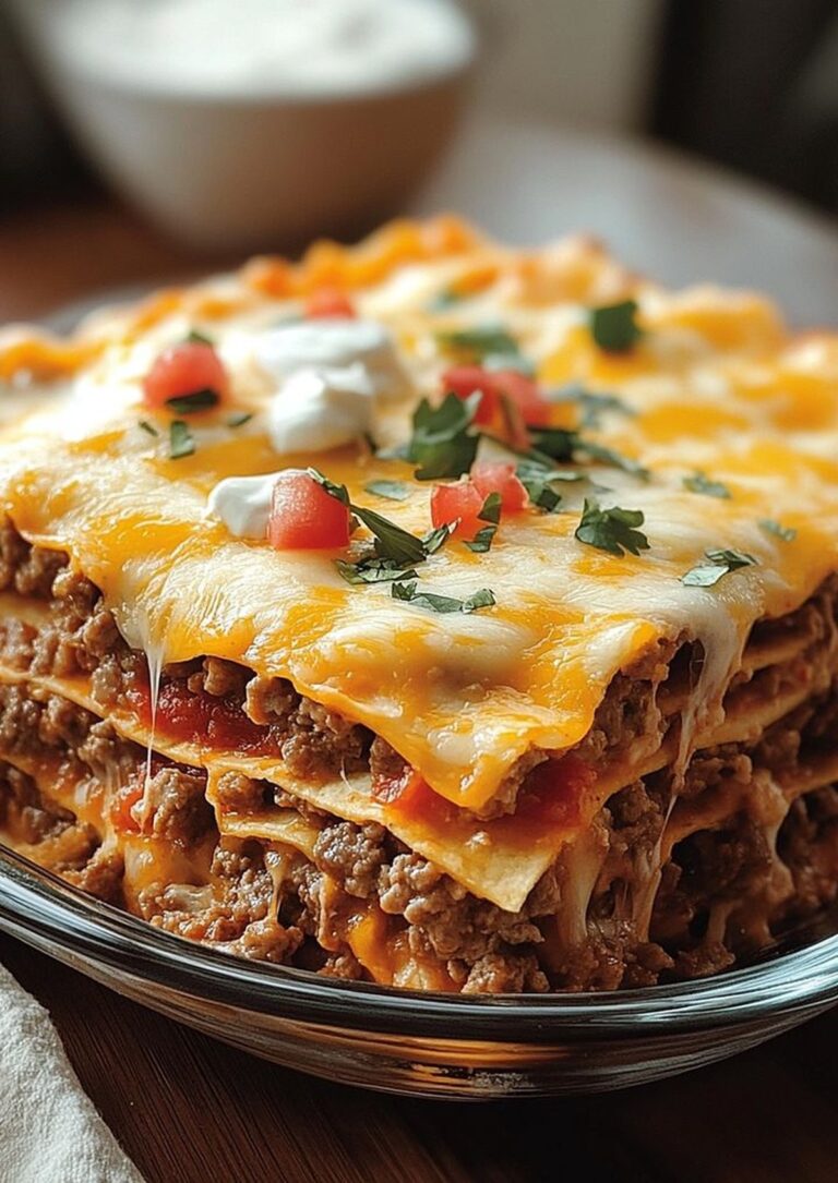 Layered Taco Bake Recipe