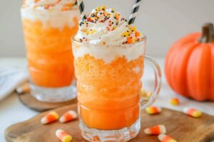 Halloween Ice Cream Floats Recipe