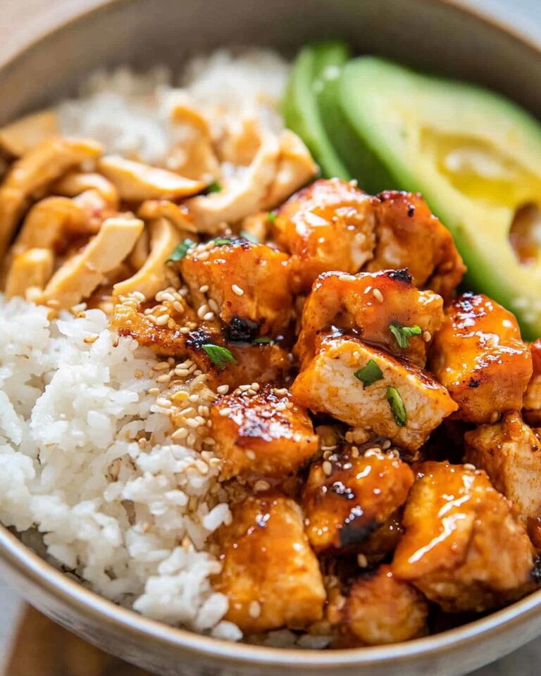 Hot Honey Chicken Bowls Recipe