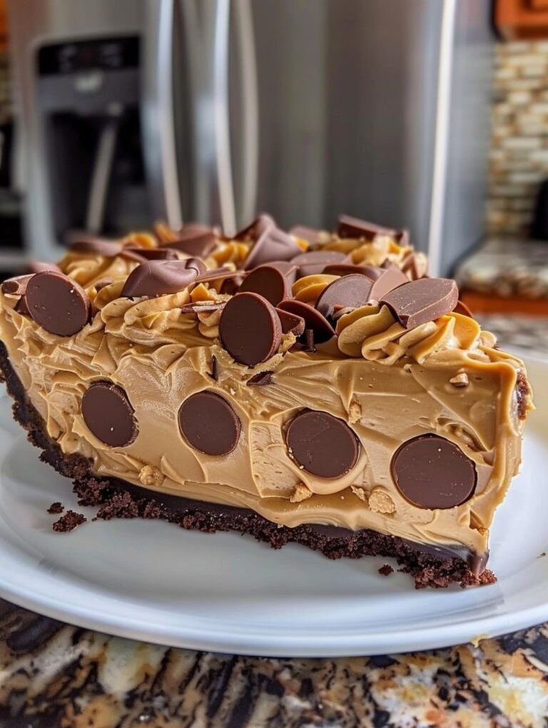 Giant Reeses Peanut Butter Pie Recipe