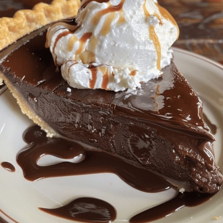 Hot Fudge Pie Recipe