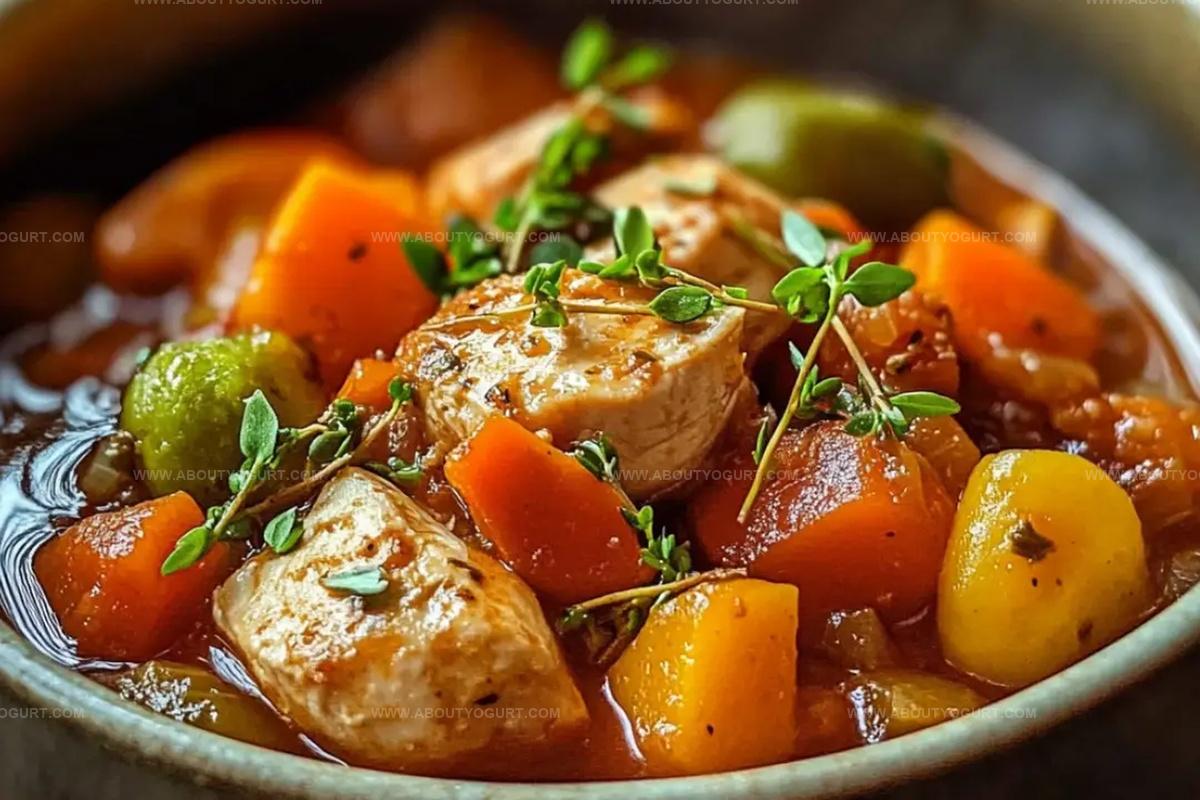 Hearty Chicken And Vegetable Stew Recipe