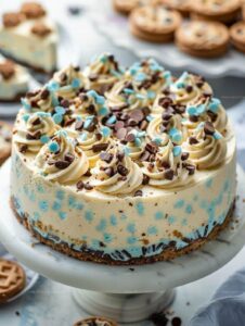 Cookie Monster Cheesecake Recipe
