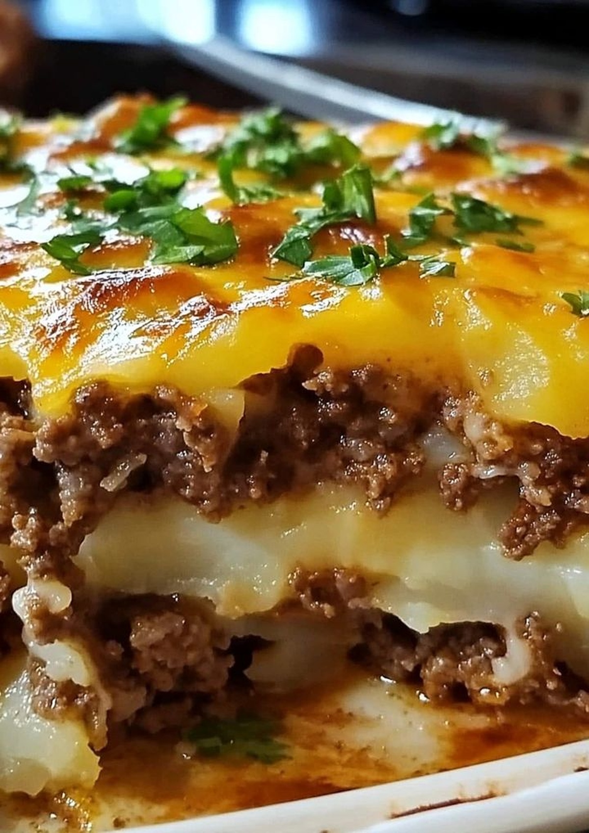 Loaded Potato Meatloaf Casserole Recipe