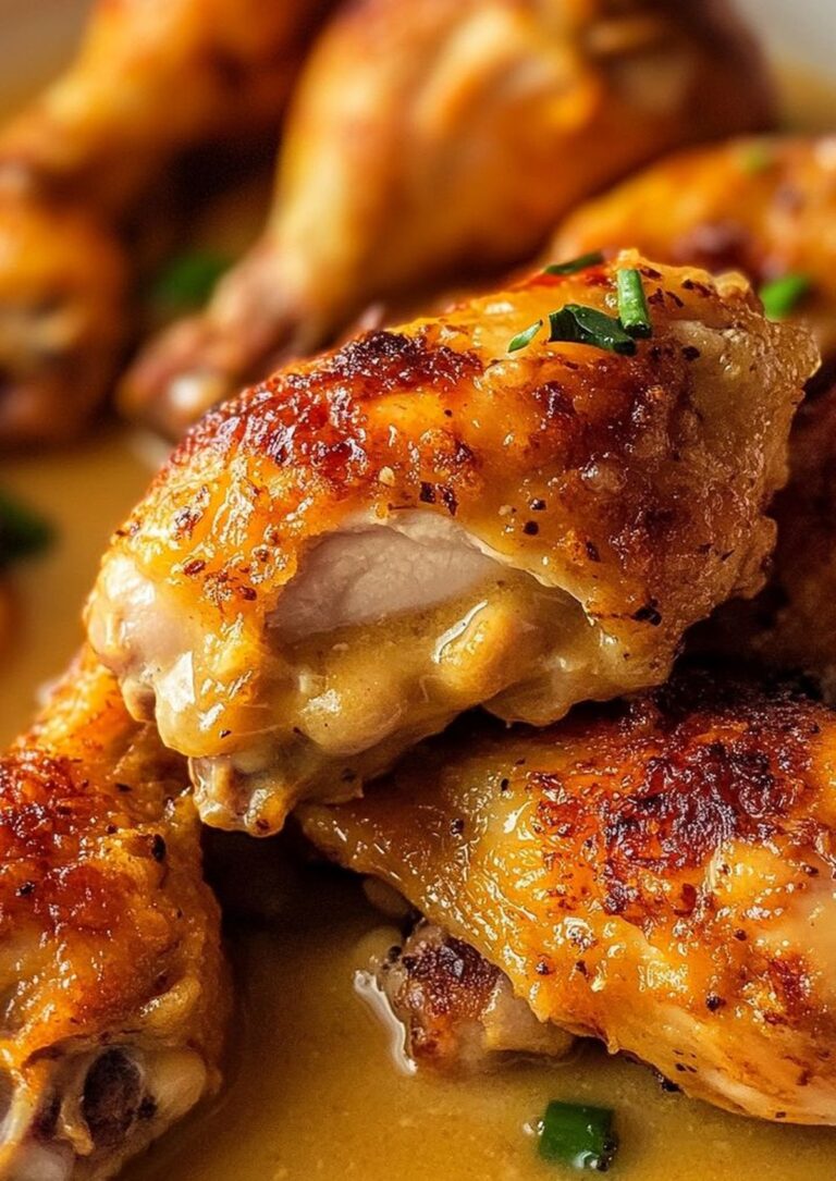 Crispy Baked Chicken With Gravy Recipe