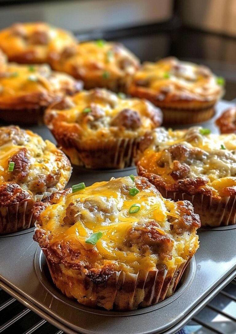 Savory Sausage Muffins Recipe