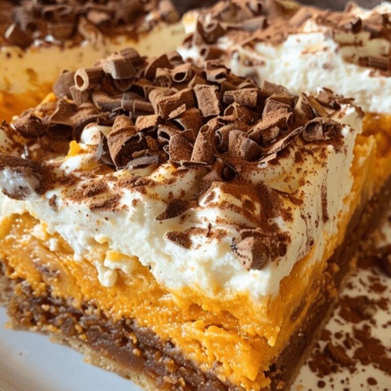 Pumpkin Cream Cheese Dream Bars Recipe