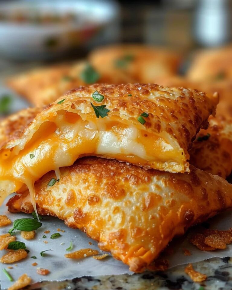 Cheesy Doritos Stuffed with Fried Cheese Recipe