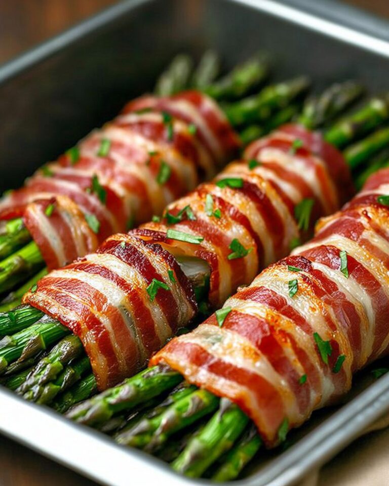 Low Carb Bacon Wrapped Asparagus Recipe