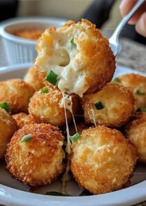 Cheesy Jalapeno Popper Balls Recipe