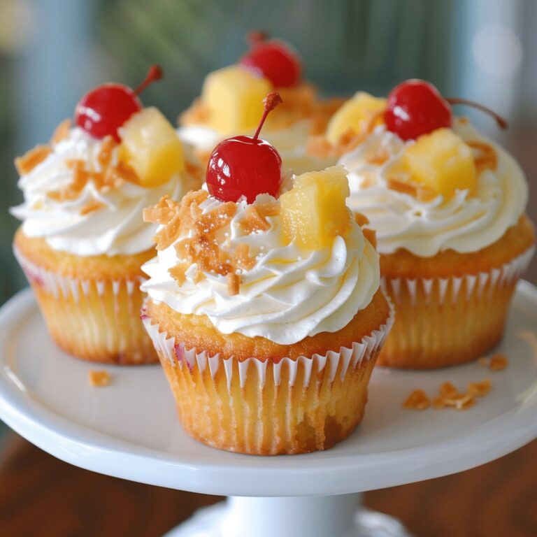 Pina Colada Cupcakes Recipe