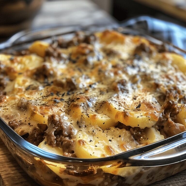 Meat & Potato Casserole Recipe