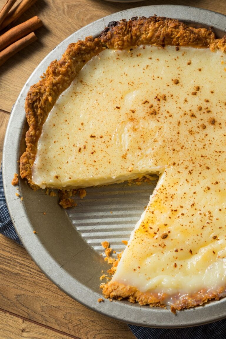 Baked Egg Custard Recipe