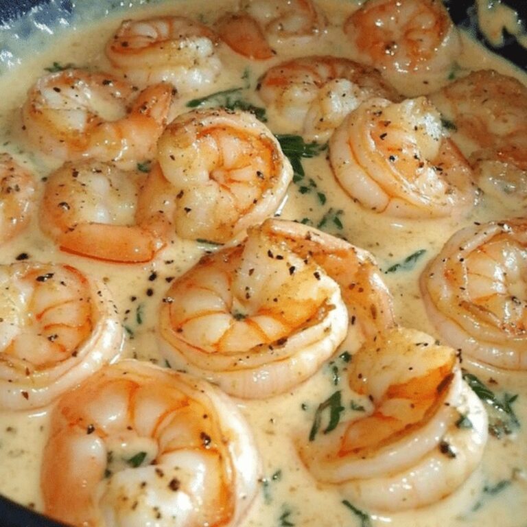 Creamy Garlic Shrimp Recipe