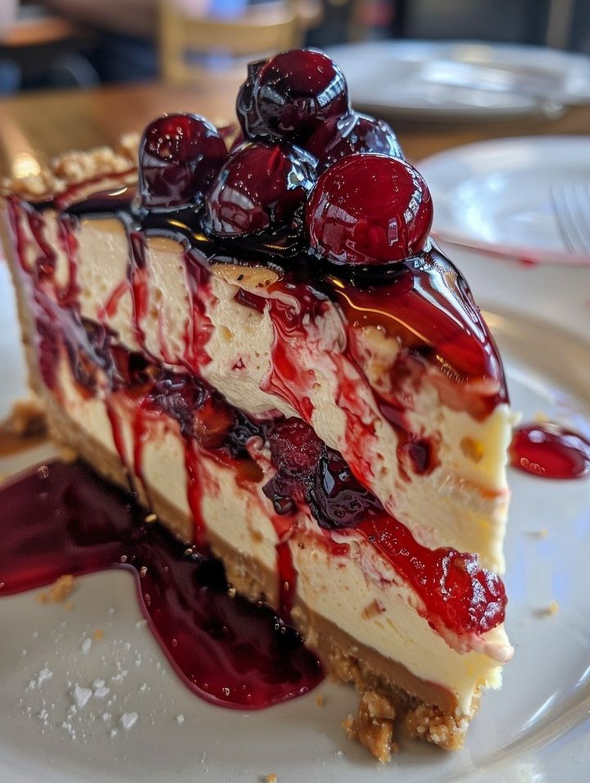 Peanut Butter & Jelly Cheesecake Recipe