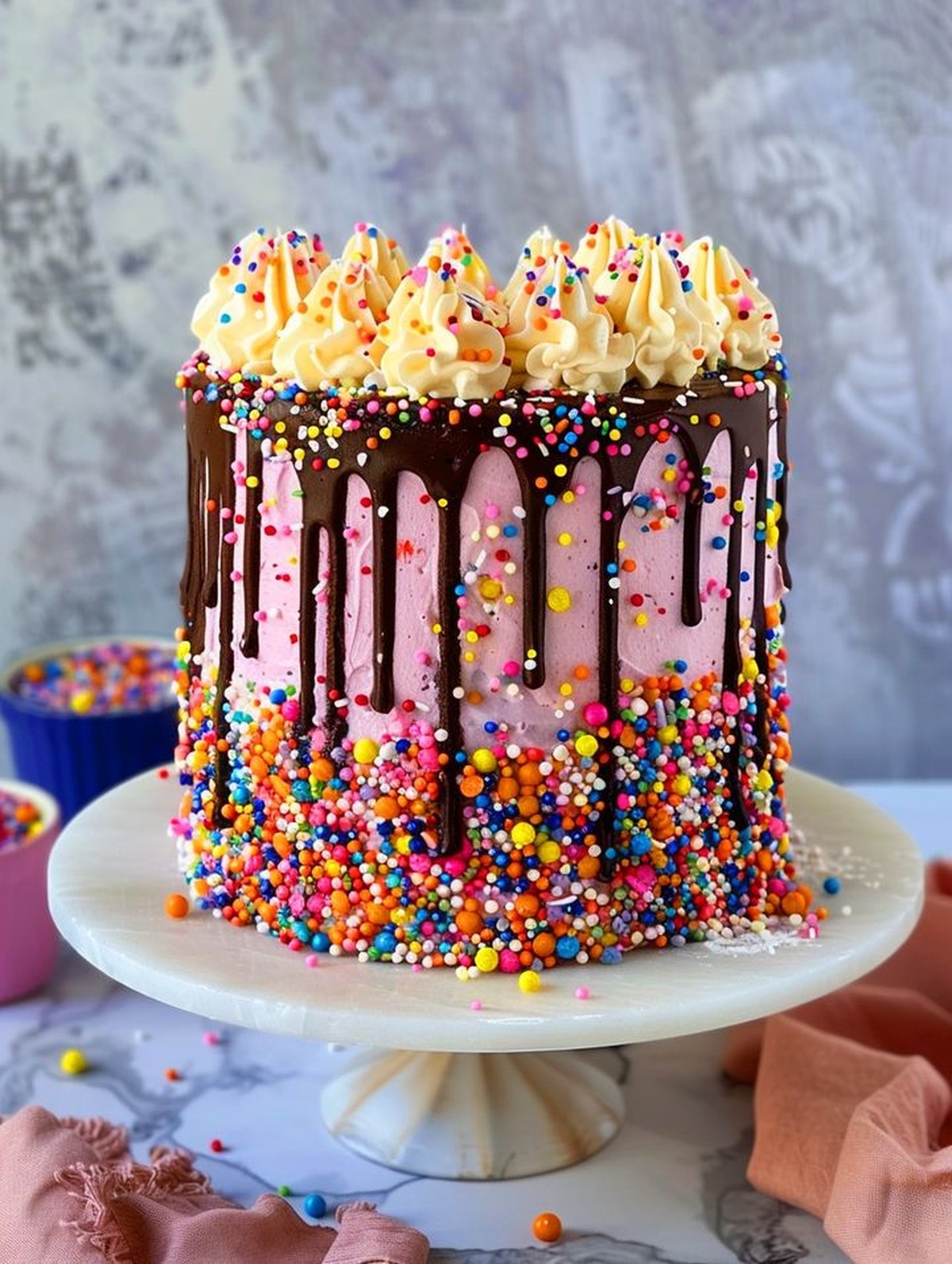 Sprinkle Cake Recipe