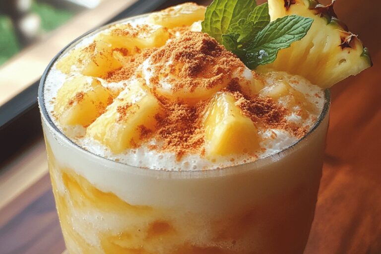 Snowy Pineapple Punch Recipe