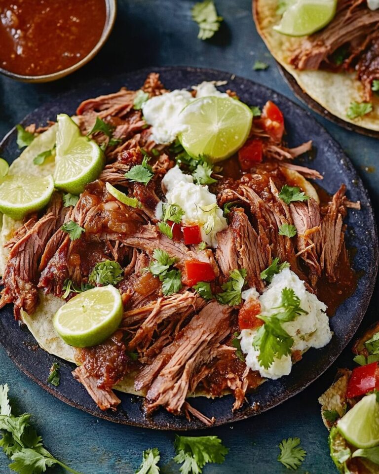 Slow Cooker Braised Brisket Machaca Recipe