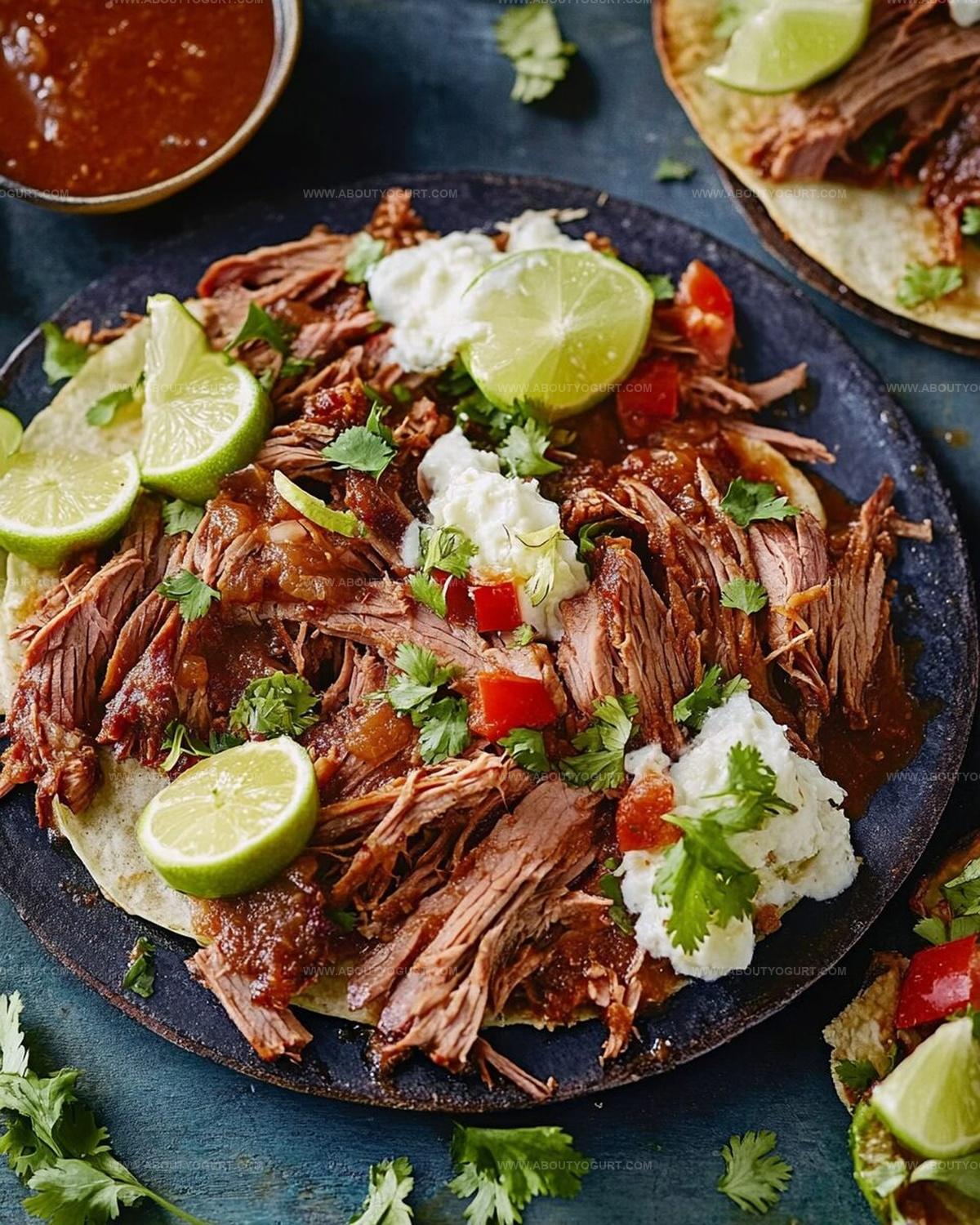 Slow Cooker Braised Brisket Machaca Recipe