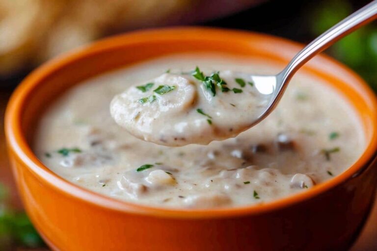 Creamy Mushroom Soup Recipe