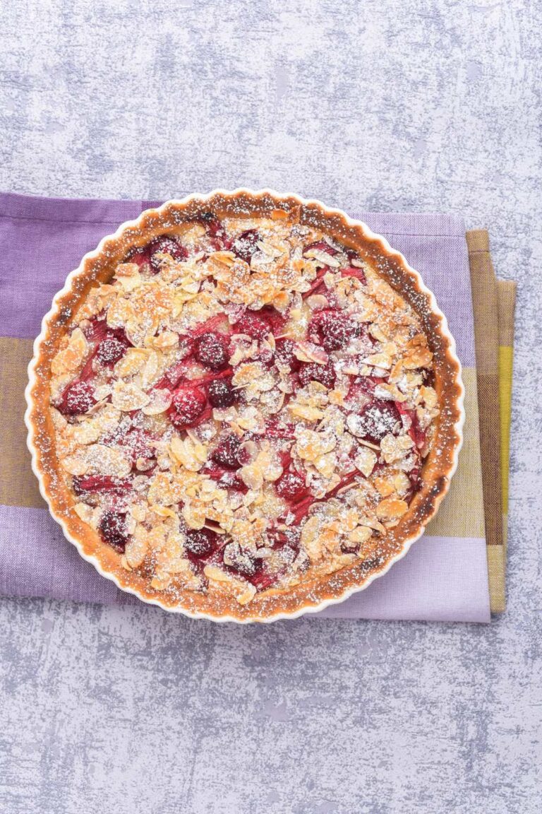 Raspberry Frangipane Tart Recipe