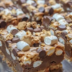 Smores Cookie Dough Bars Recipe