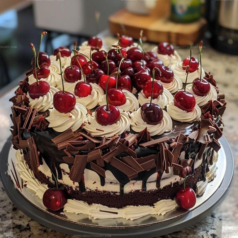 Luxurious Black Forest Cherry Cake Recipe