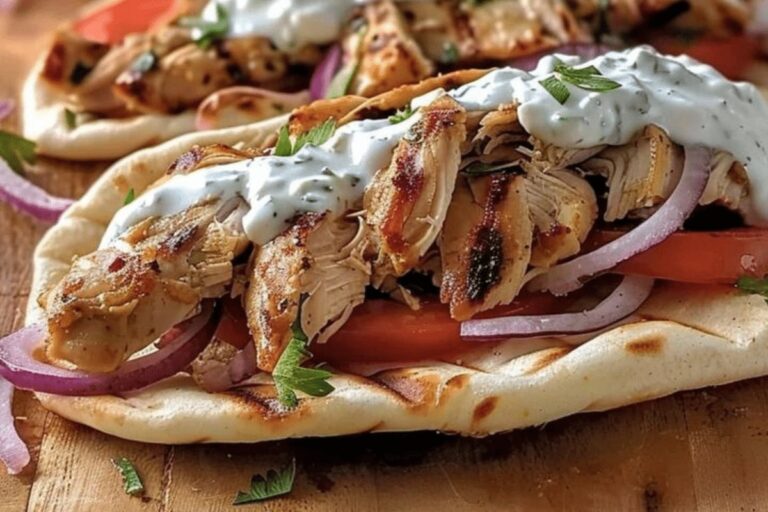 Greek Chicken Gyros Recipe