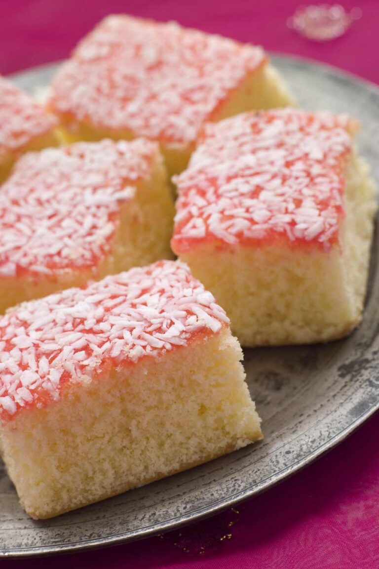 Jam And Coconut Sponge Recipe