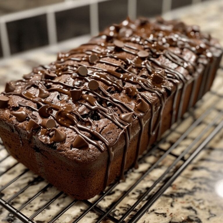 Hot Fudge Brownie Bread Recipe