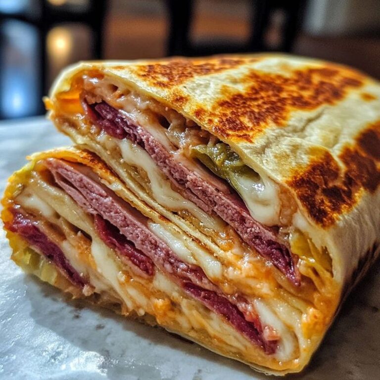 Gourmet Reuben Wrap Recipe