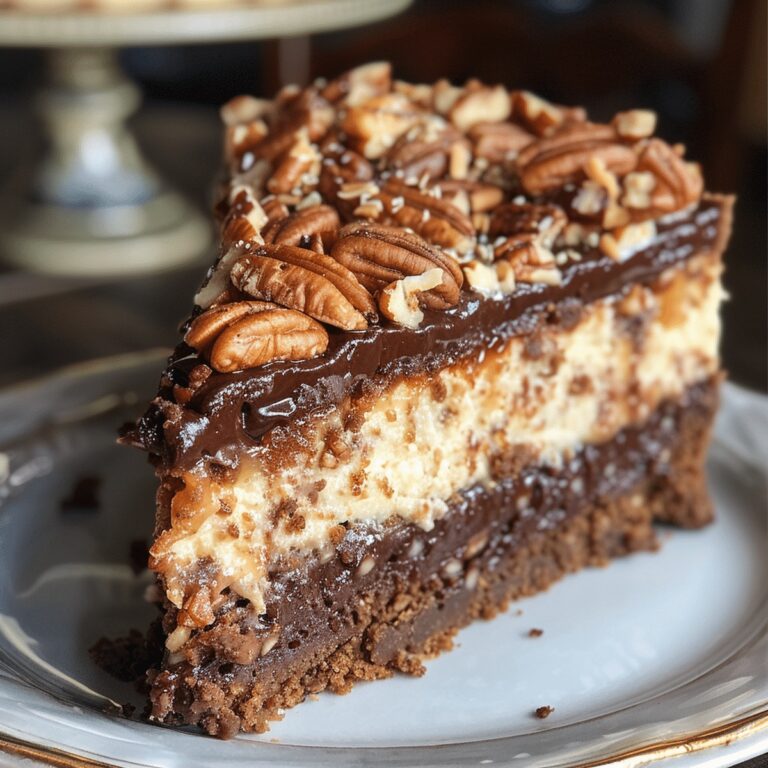 German Chocolate Cheesecake Recipe