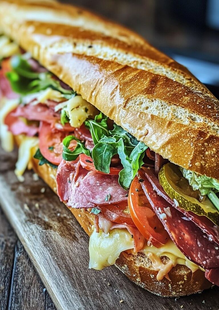 Italian Sub Sandwich Recipe