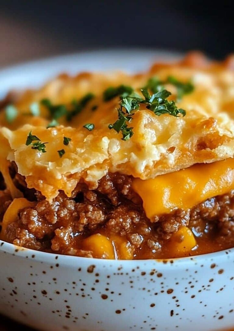 Sloppy Joe Casserole with Manwich Recipe