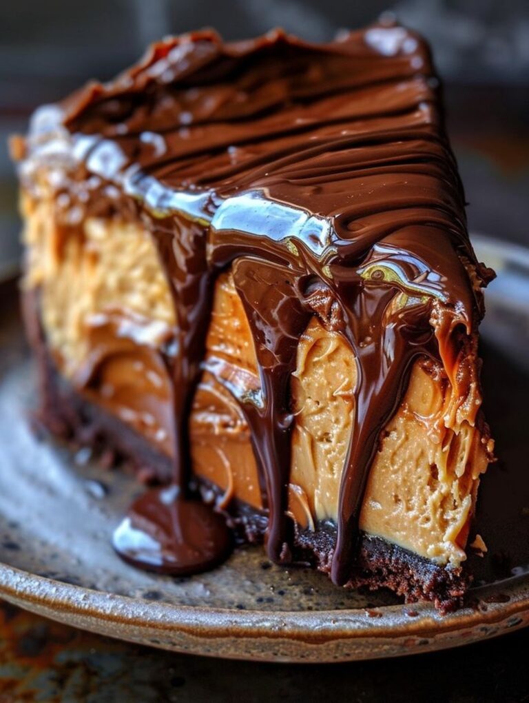 Heavenly Chocolate Peanut Butter Ooey Gooey Cake Recipe