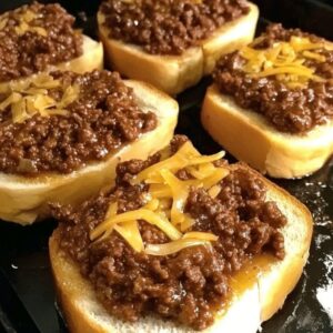 Sloppy Joe Texas Toast Recipe