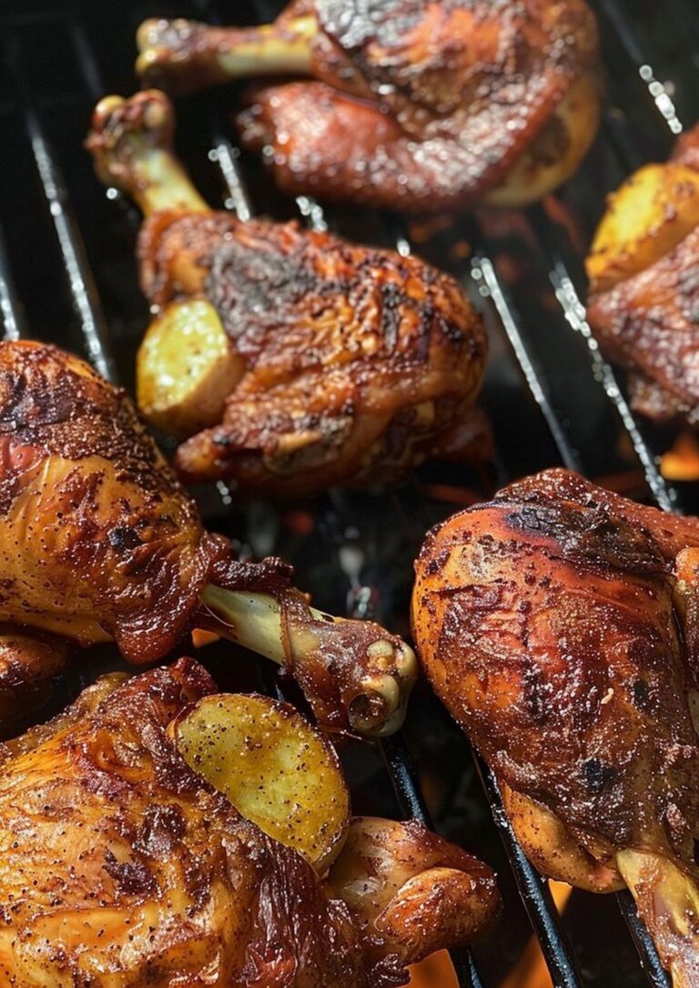 Smoked Spanish Chicken Halves Recipe