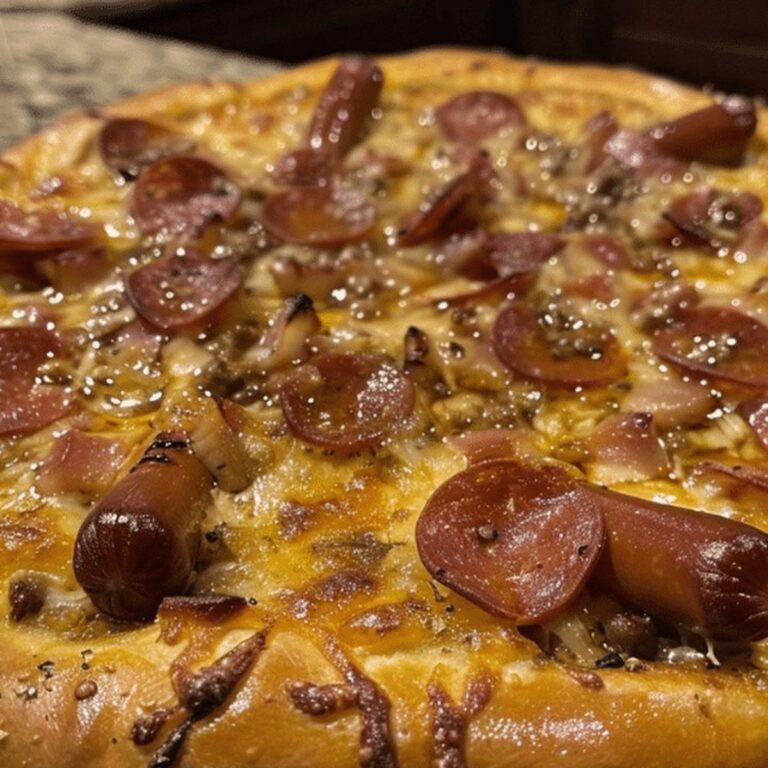 Hot Dog Pizza Recipe