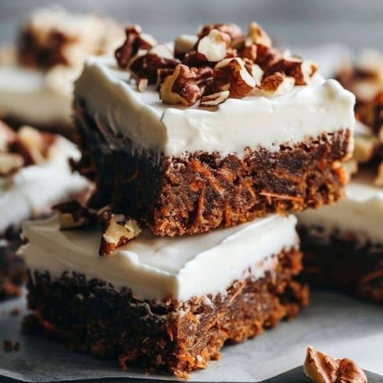 Decadent Carrot Cake Bars With Cream Cheese Frosting Recipe